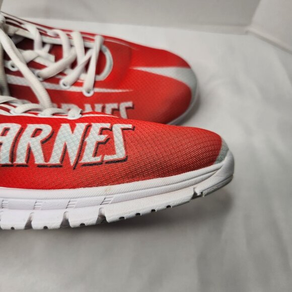 Custom Made Canvas Shoes Barnes Name on the side Men's US 14 EU 48 - Picture 10 of 16